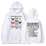 Taylor The Eras Tour Hoodie Taylor Music Hoodie Taylor Merch Taylor 1989 Hoodie Swift Pullover Tops Streetwear Unisex