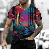 Men's Mushroom Personality Top