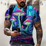 Men's Mushroom Personality Top